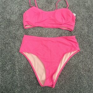 Cupshe Pink Bikini Set
